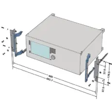 Комплект для монтажа в 19-дюймовую стойку Rohde&Schwarz ZZA-411