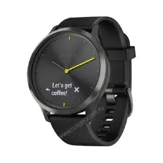 смарт-часы умные Garmin Vivomove HR черные с черным ремешком 