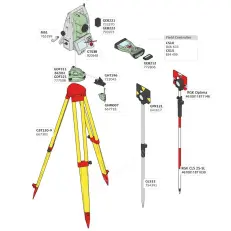 Электронный тахеометр Leica TS09plus R1000 Arctic 1"
