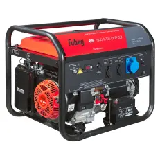 FUBAG BS 7500 A ES DUPLEX в тихом зимнем кожухе 1200 RAL 7024 - бензиновый генератор