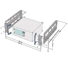 Комплект для монтажа в 19-дюймовую стойку Rohde&Schwarz ZZA-478