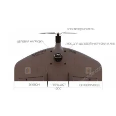 Схема БПЛА Supercam S100
