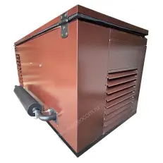 A-iPower A8000EAX в супертихом зимнем кожухе 1400SS RAL 8017
