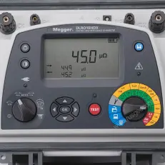  Megger DLRO10HDX с зажимами