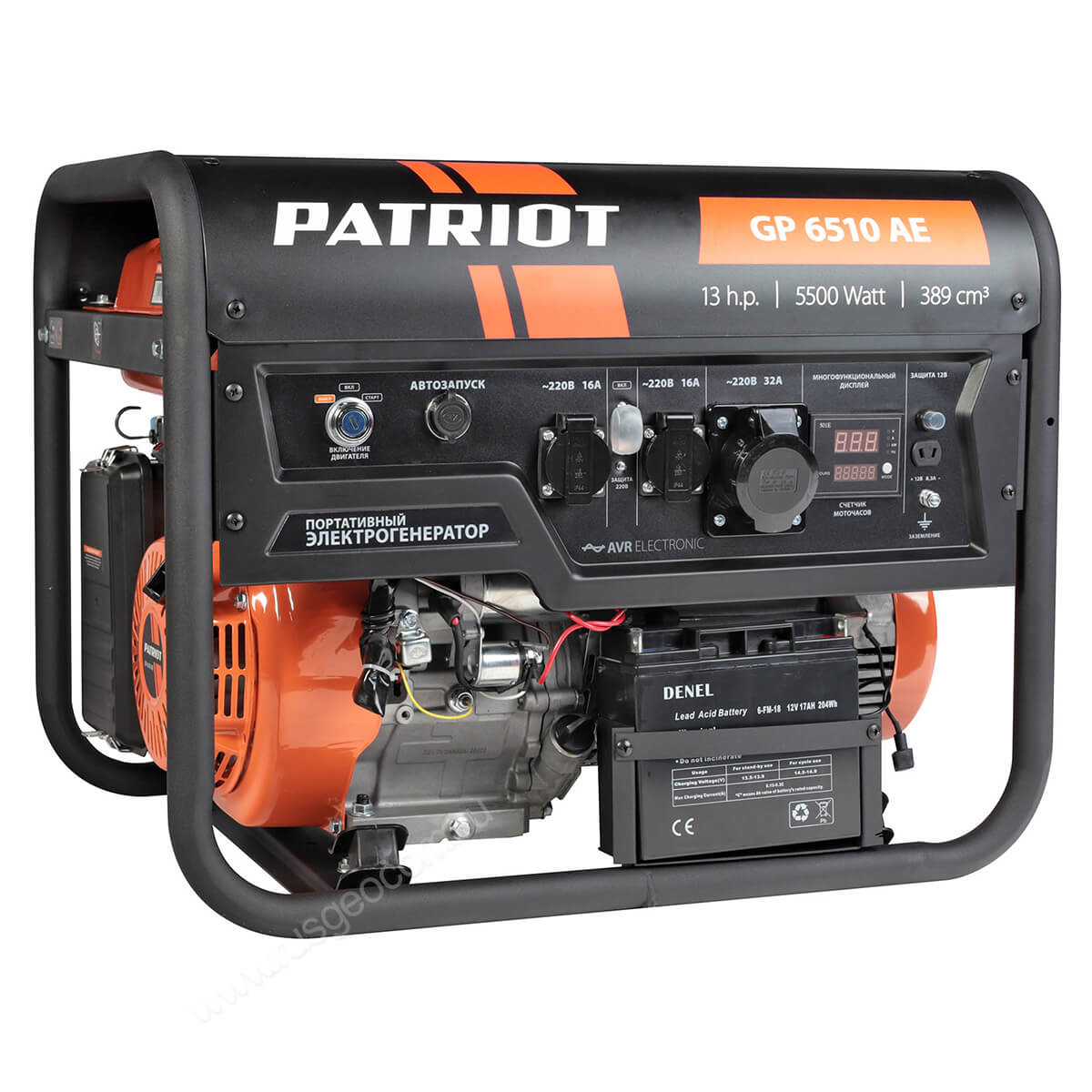 Patriot GP 6510AE - бензиновый генератор