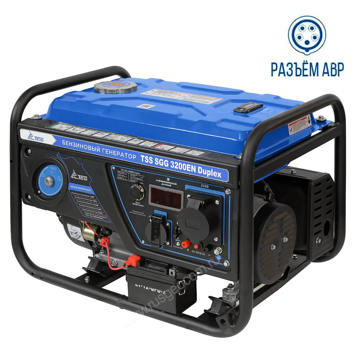TSS SGG 3200EN DUPLEX - бензиновый генератор с электрозапуском