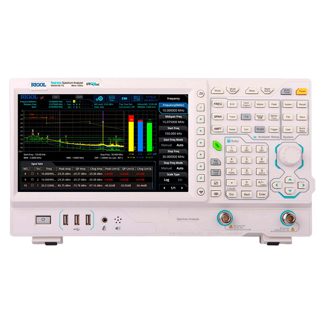 Анализатор спектра реального времени RIGOL RSA3015E-TG с трекинг-генератором