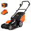 YARD FOX EL 4045 B SET 40V - аккумуляторная газонокосилка