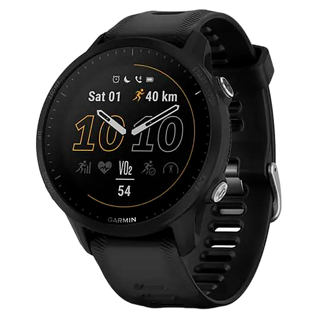 Часы Garmin Forerunner 955 с черным ремешком