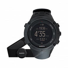 Часы для спорта SUUNTO AMBIT3 PEAK Black (HR) с нагрудным поясным пульсометром