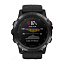 Часы с gps Garmin Fenix 5X Plus Sapphire черный с черным ремешком Россия