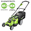 Аккумуляторная газонокосилка Greenworks G40LM49DBK4U, 40V с АКБ 4 Ач USB + ЗУ