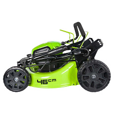 Greenworks GD60LM46SPK2 бесщеточная, 60V с АКБ 2 Ач + ЗУ