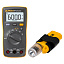 Комплект - мультиметр Fluke 107 с фонарем на головной убор Fluke L205