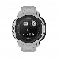 Часы для бега Garmin Instinct 2 Solar серый