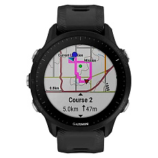 умные Часы Garmin Forerunner 955 с черным ремешком