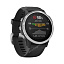 gps Часы Garmin Fenix 6S Silver Black Band серебристые с черным ремешком