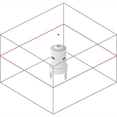 Bosch GRL 250 HV Professional с калибровкой - ротационный нивелир с красным лучом