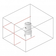 Схема лучей Bosch GCL 2-15 Professional + RM1 + BM3